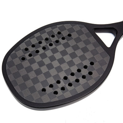 3k 12k 18k Beach Tennis Padel Racket  Carbon Fiber Paddle Racket Soft EVA Face