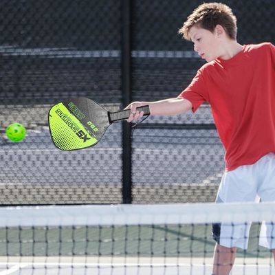 Pickleball Paddle Racket Set With Portable Carry Bag Wooden Racquet for For Adults Child