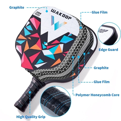Design Your Own Pickleball Paddle Racket  Personalized Paddle Carbon Fiber Honeycomb Composition