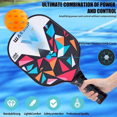Design Your Own Pickleball Paddle Racket  Personalized Paddle Carbon Fiber Honeycomb Composition