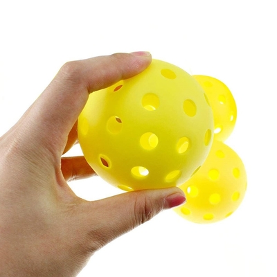 Indoor Pickleball Balls USAPA Paddle Ball 26 Holes Pickleball Sport Training Practice Plastic Pickleball