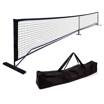 Portable Pickleball Frame Pickle Ball Game Net Kit with Carrying Bag Metal Stand Tennis Net