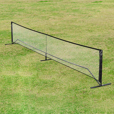Portable Pickleball Frame Pickle Ball Game Net Kit with Carrying Bag Metal Stand Tennis Net