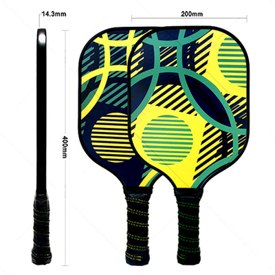 Pickleball Paddles Carbon Fiber Honeycomb Pickleball Racquets USAPA Approved Graphite Pickleball Kit