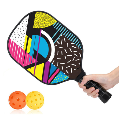 USAPA Approved Carbon Fiber Surface Honeycomb Core Ultra Cushion Grip Graphite Pickleball Paddle