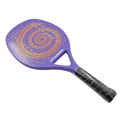 Beach Tennis Racket Full Carbon Professional Soft EVA Face Padel Tennis Racquet Adult Rackets