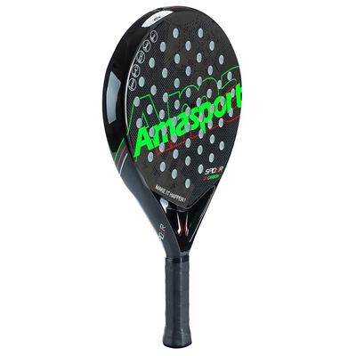 3K Carbon Fiber Face Paddle Raquette Padel Tennis Racket Soft EVA Core With Bag