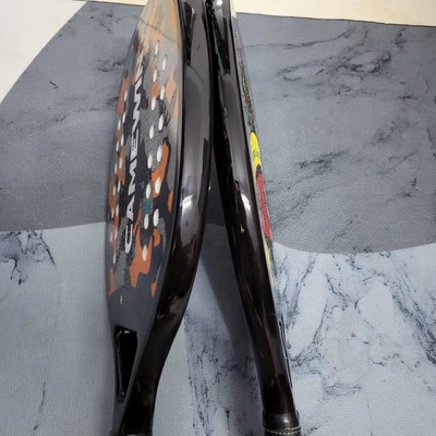 Carbon Fiber Padel Brasil Beach Tennis Rackets Paddle Soft EVA Face Raqueta With Carry Bags