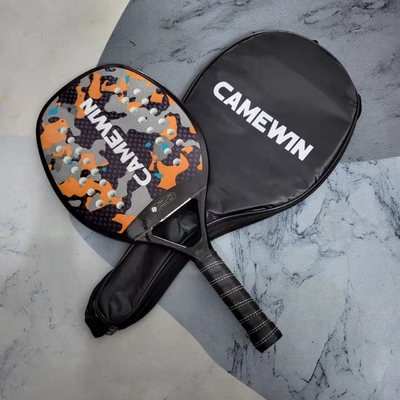 Carbon Fiber Padel Brasil Beach Tennis Rackets Paddle Soft EVA Face Raqueta With Carry Bags