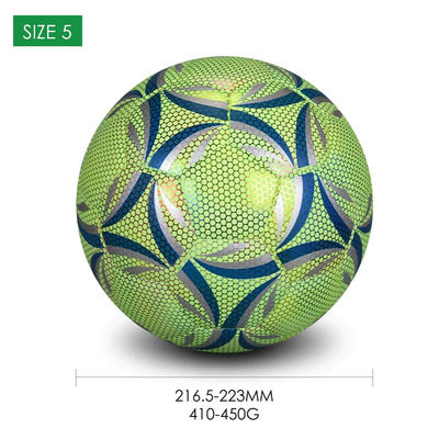 Glow In Dark Soccer Ball Official Size 5 4 Training Ball Luminous Football Soccer PU leather