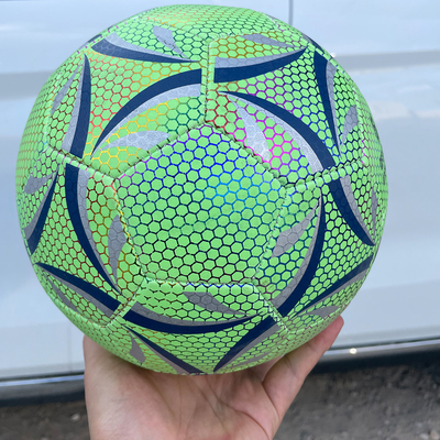 Glow In Dark Soccer Ball Official Size 5 4 Training Ball Luminous Football Soccer PU leather