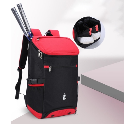 Tennis Backpack Outdoor Sports Durable Tennis Bag for Squash Racquets Pickleball Paddles