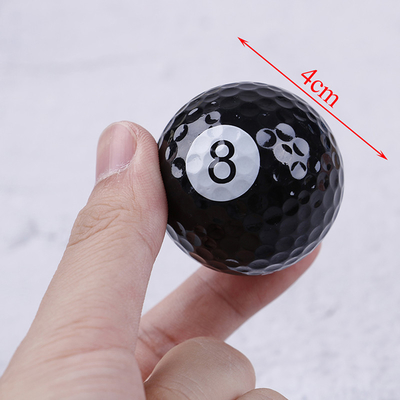 Novelty Colorful Golf Balls Dual Layer Mini Simulation Practice Balls 7pcs a Pack