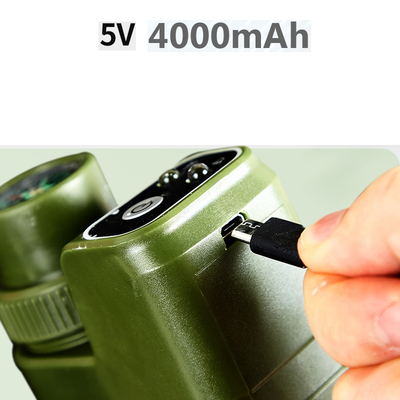 Outdoor Water Filter Electric Water Purifier Portable Charging Pump Water Dispenser With Night Light Compass Emergency